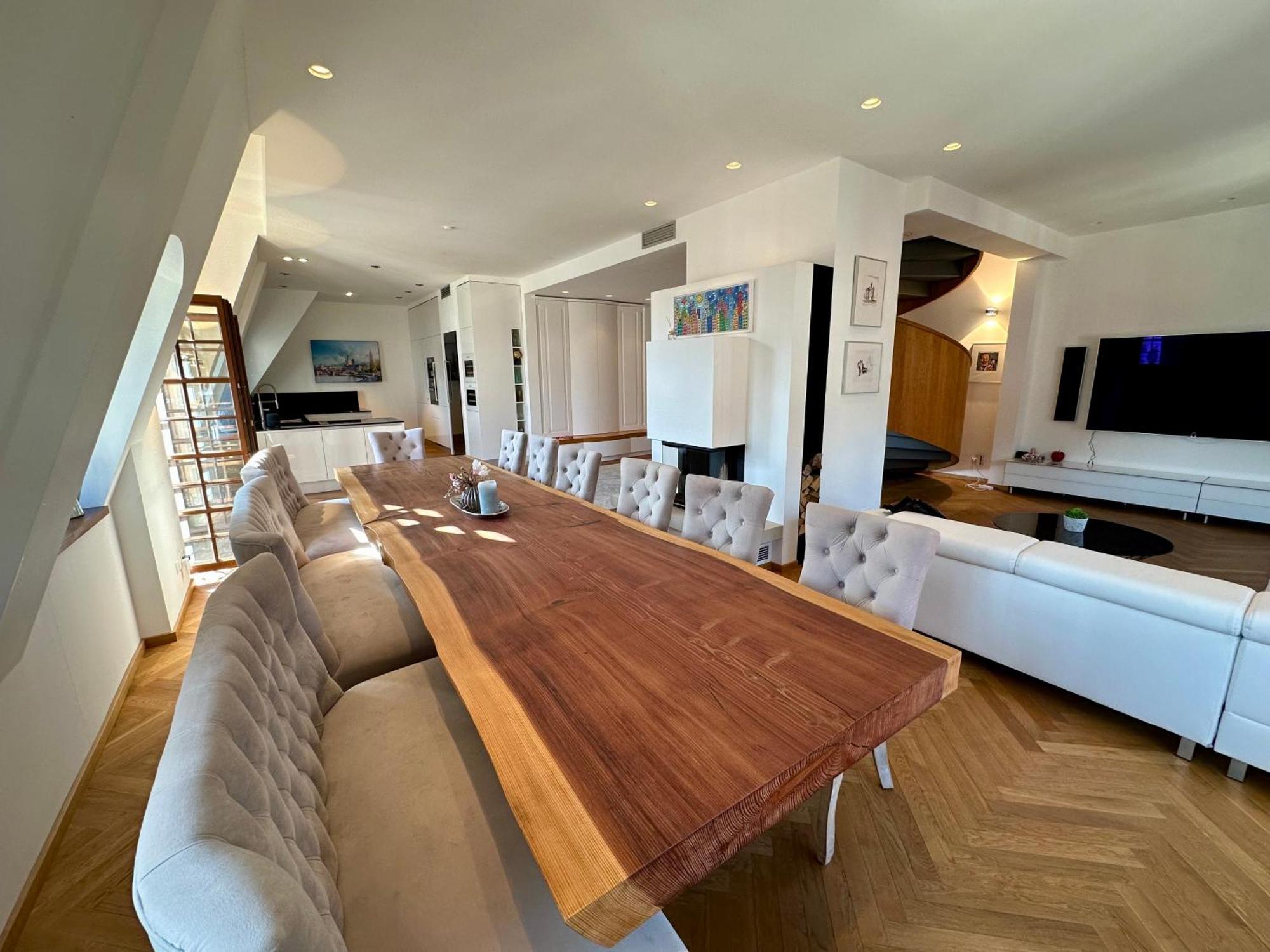 Luxus Suite Mit Einmaligem Blick Auf Die Frauenkirche Dresden Ngoại thất bức ảnh