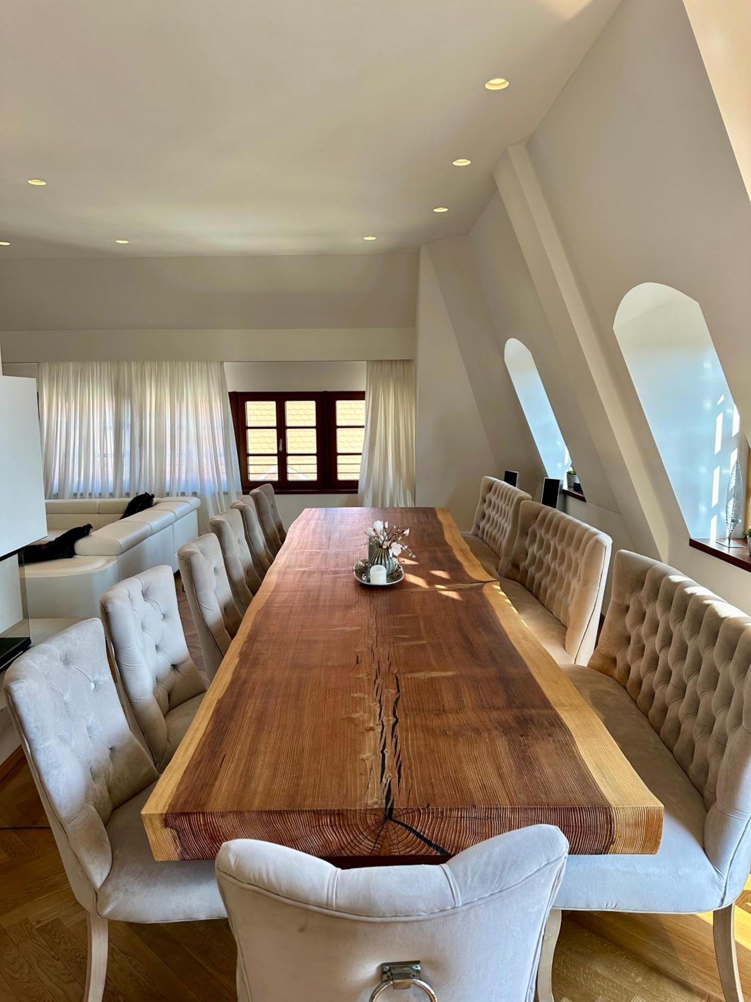 Luxus Suite Mit Einmaligem Blick Auf Die Frauenkirche Dresden Ngoại thất bức ảnh